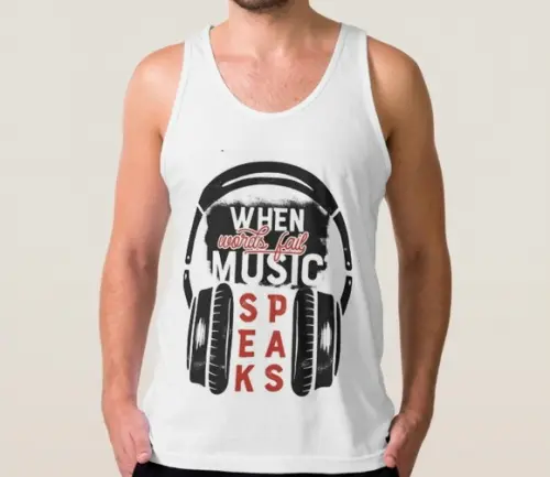 Camiseta Regata Music