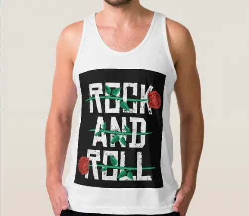 Camiseta Regata Rock and Roll