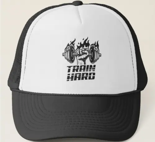 Boné Trucker Train Hard
