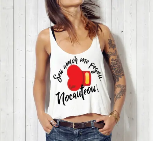 Blusa Cropped Carnaval