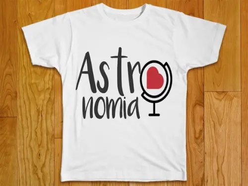 Camiseta Profissão Astronomia