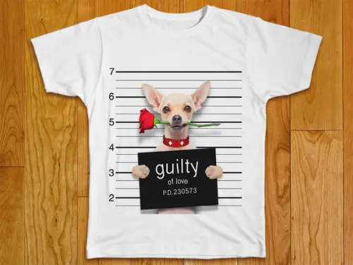 Camiseta Guilty of Love