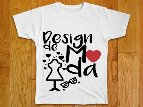 Camiseta Profissão Designer de Moda