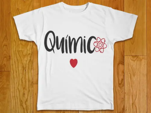 Camiseta Profissão Química