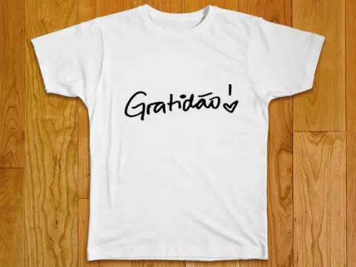 Camiseta Gratidão