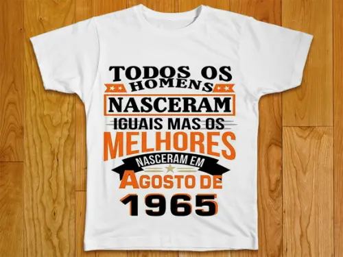 Camiseta Todos Os Homens Nasceram Iguais