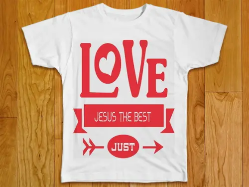 Camiseta Love Jesus