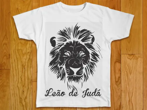 Camiseta Religiosa Leão de Judá