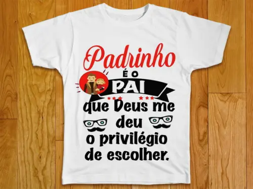 Camiseta Padrinho