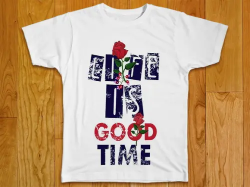 Camiseta Life is Good