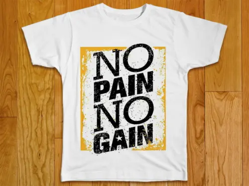 Camiseta Masculina No Pain No Gain
