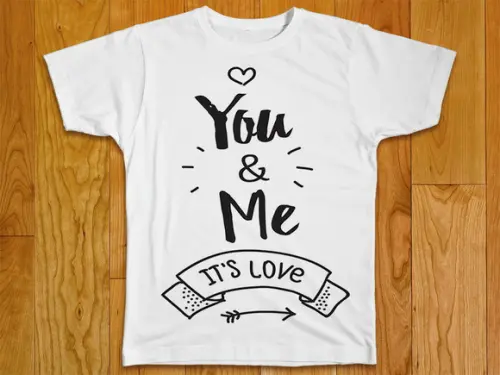 Camiseta Você e Eu