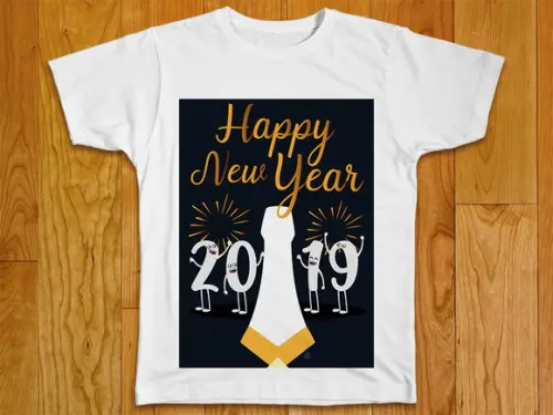 Camiseta Ano Novo