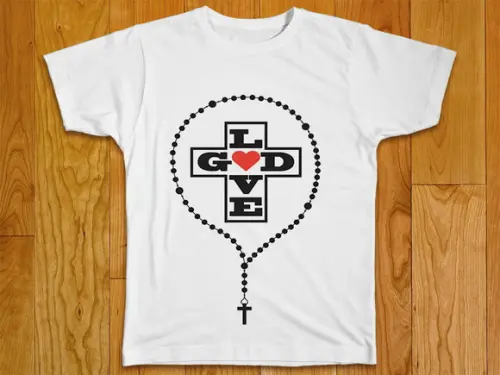 Camiseta Religiosa