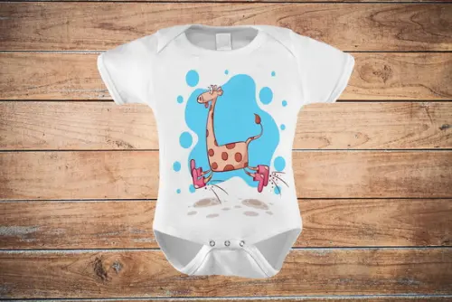 Body Infantil Girafa