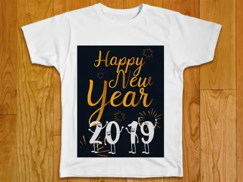 Camiseta Ano Novo