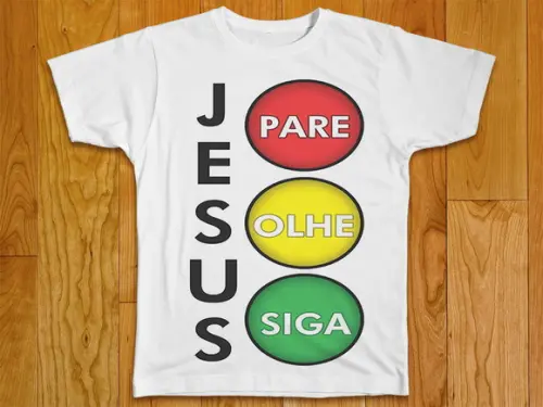Camiseta Religiosa Jesus