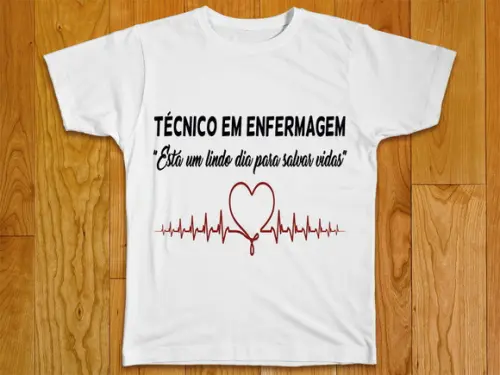 Camiseta Profissão Técnico de Enfermagem