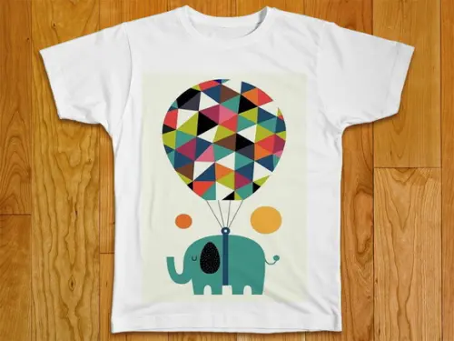 Camiseta Feminina Elefante