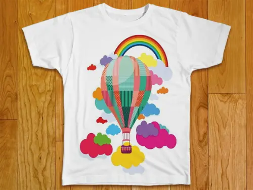 Camiseta Infantil Balão