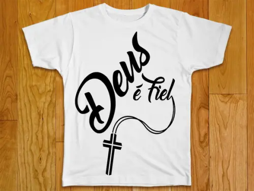 Camiseta Deus é Fiel