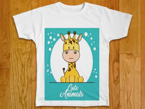 Camiseta Infantil Cute