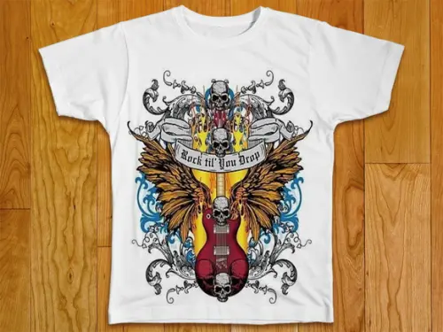 Camiseta Rock