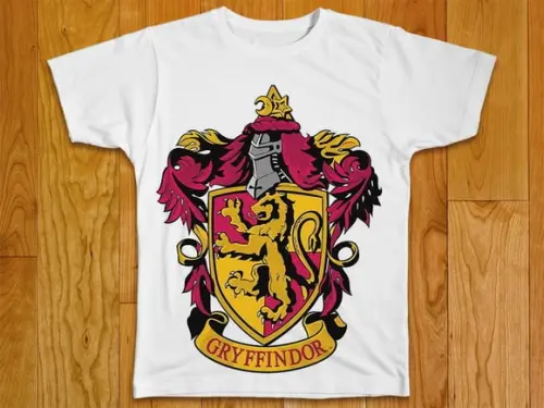 Camiseta Harry Potter Grifinória