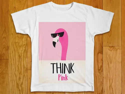 Camiseta Flamingo