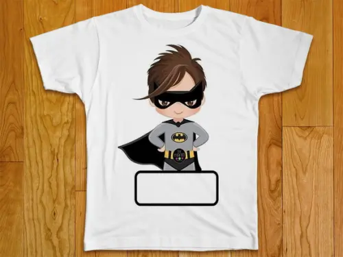 Camiseta Infantil Batman Personalizada