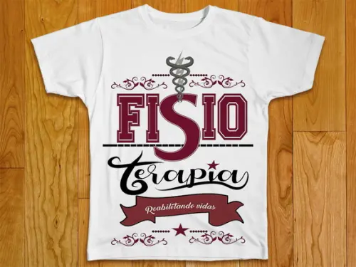Camiseta Profissão Fisioterapia
