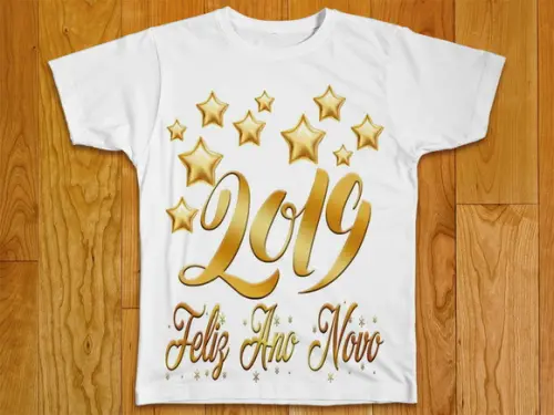 Camiseta Ano Novo