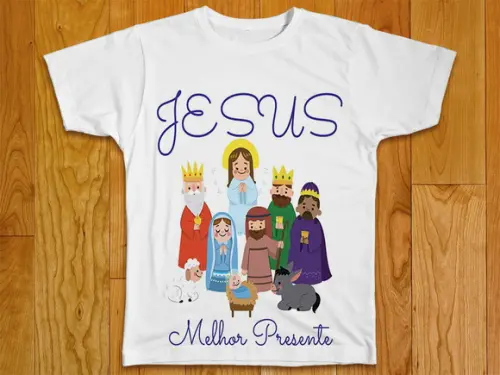Camiseta Jesus o Melhor Presente