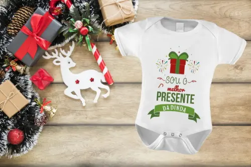 Body Infantil para o Natal