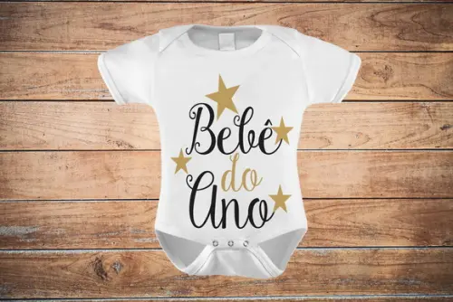 Body Infantil Bebê do Ano