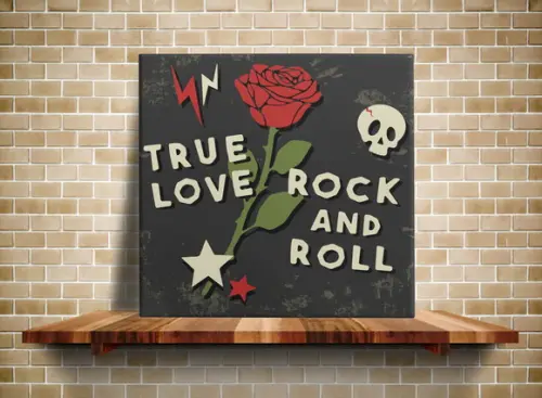 Azulejo Decorativo Rock