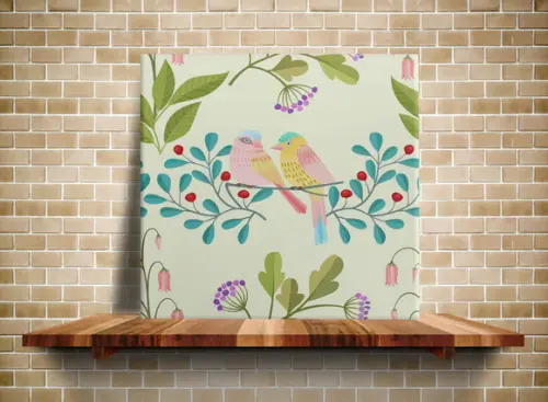 Azulejo Decorativo Pássaros