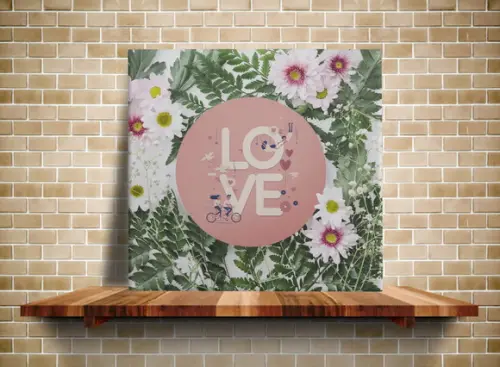Azulejo Decorativo Love