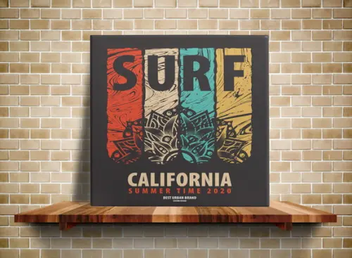 Azulejo Decorativo Surf