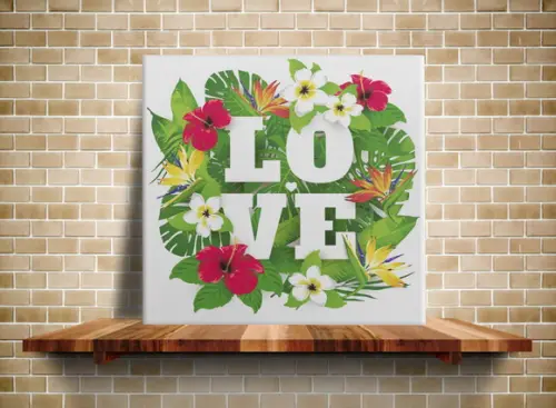 Azulejo Decorativo Love