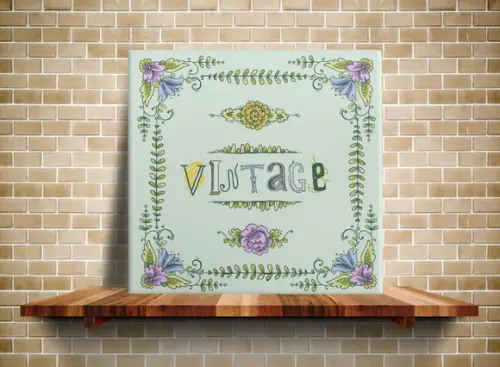 Azulejo Decorativo Vintage