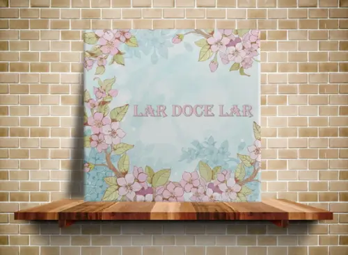 Azulejo Decorativo Lar Doce Lar