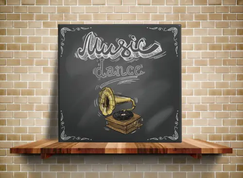 Azulejo Decorativo Musica