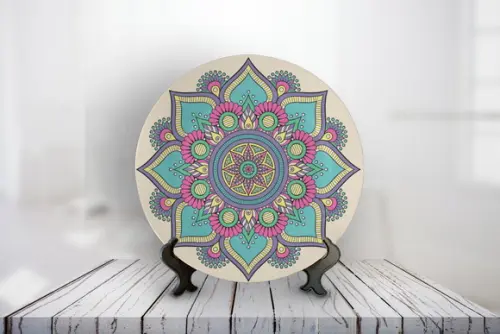 Prato Decorativo Mandala
