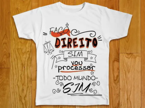 Camiseta Profissão Direito