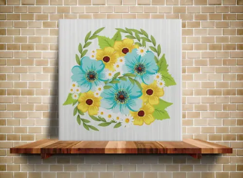 Azulejo Decorativo Floral