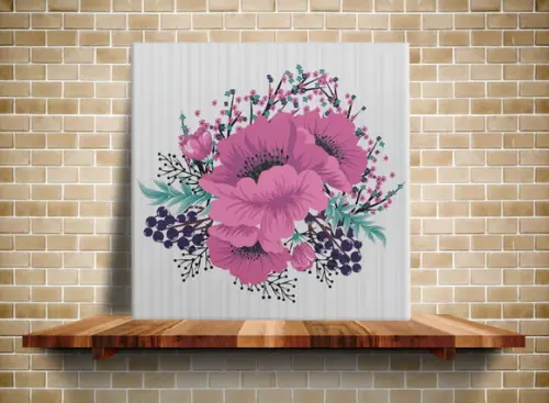 Azulejo Decorativo Floral