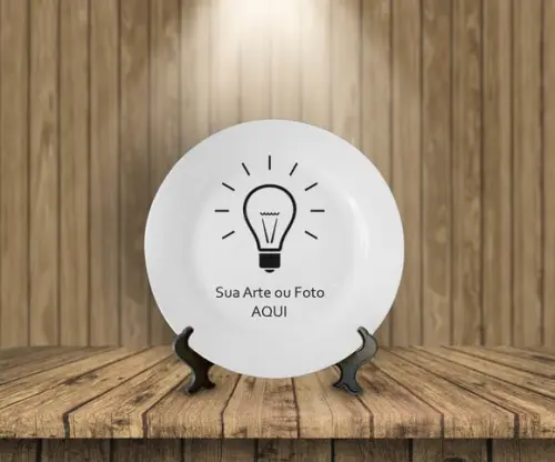 Prato Personalizado com Foto