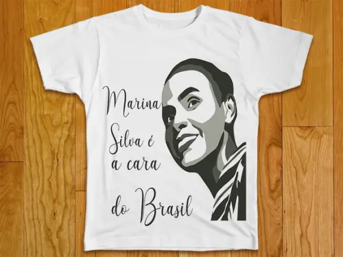 Camiseta Marina Silva