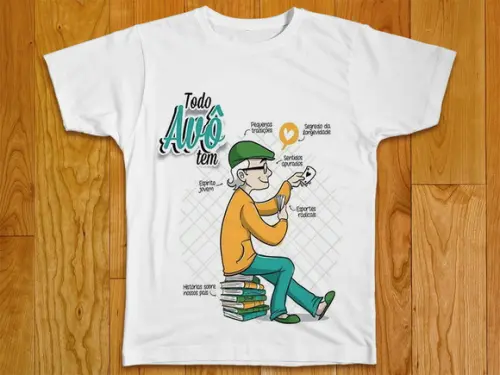Camiseta Todo Avô